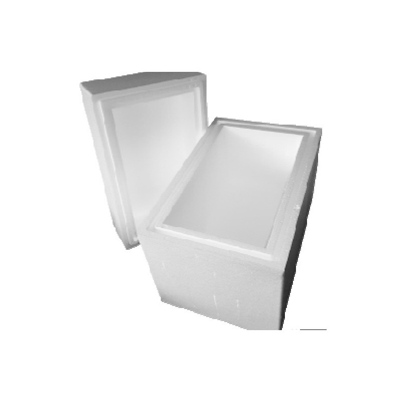Scatola isotermica in polistirolo con coperchio 40 L 560x360x465 mm